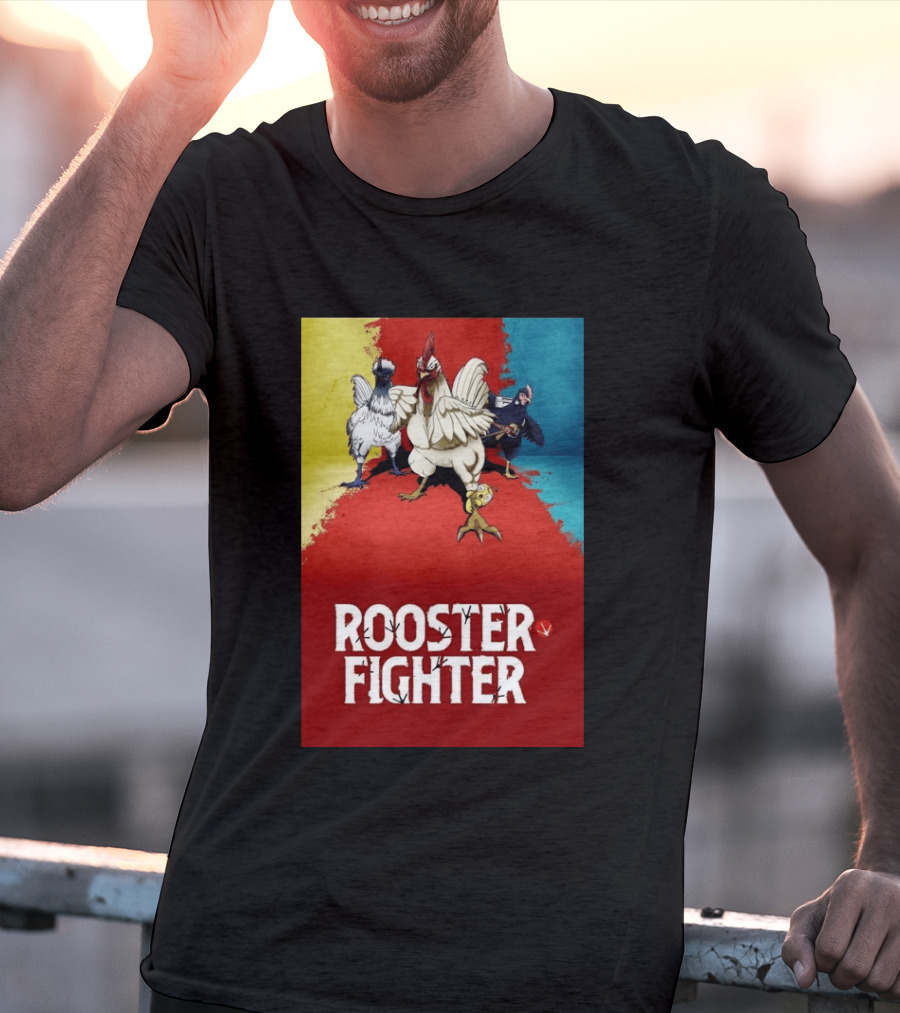 Keiji Rooster Fighter Manga Anime Adventures T-Shirt