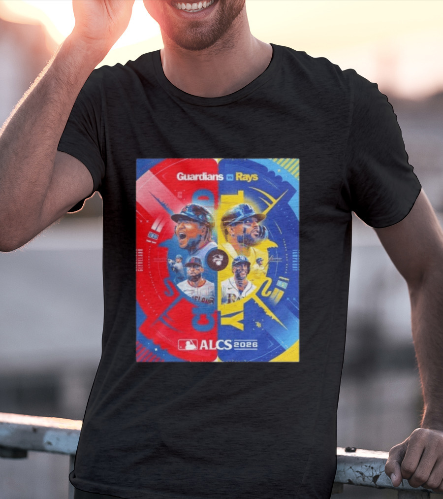 Guardians Vs Rays ALCS 2026 MLB Matchup T-Shirt
