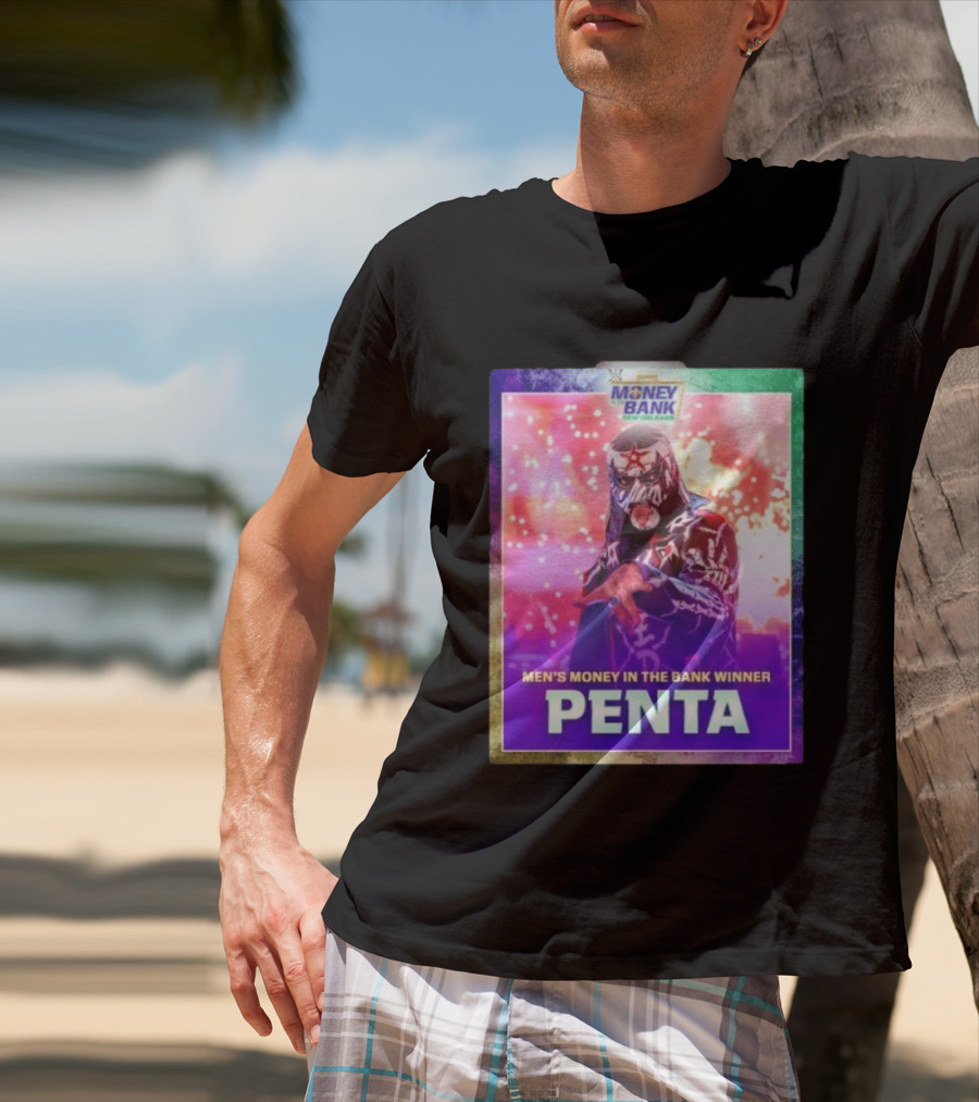 Penta Men's Money In The Bank Winner New Orleans Wrestler T-Shirt