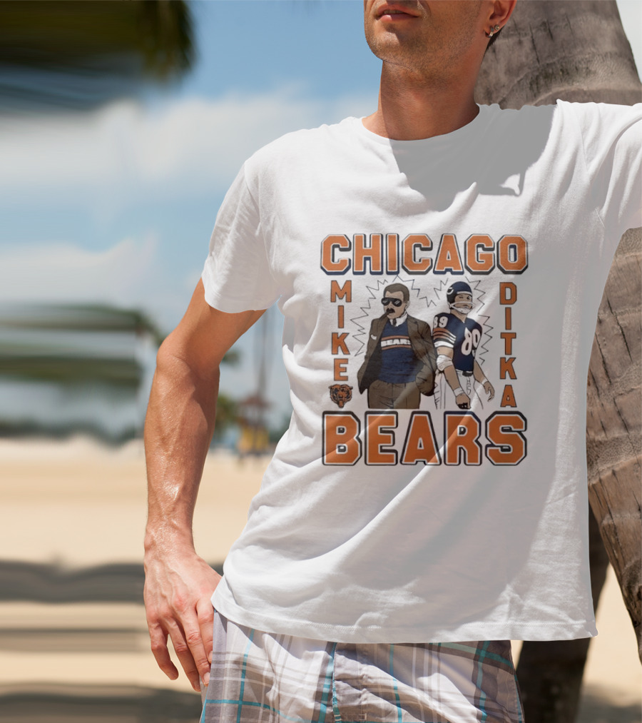 Chicago Bears Mike Ditka 89 Player T-Shirt