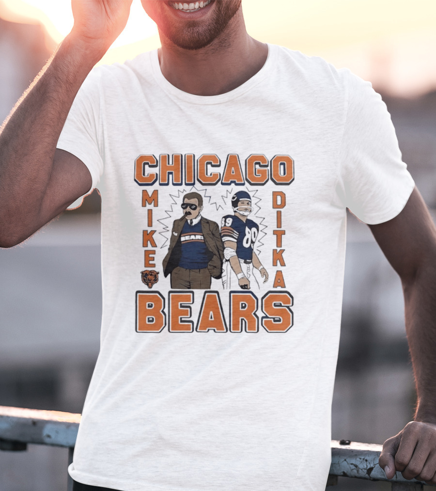 Chicago Bears Mike Ditka 89 Player T-Shirt