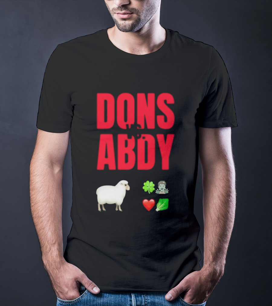 Dons Abdy Sheep Clover Zombie Heart Lettuce T-Shirt