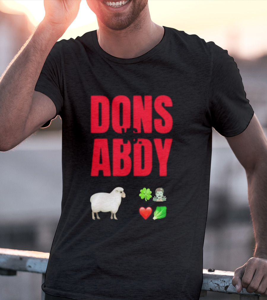Dons Abdy Sheep Clover Zombie Heart Lettuce T-Shirt