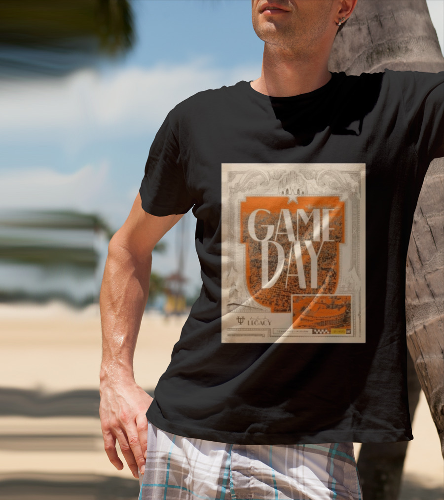 Tennessee Auburn Game Day Neyland Legacy Stadium Matchup T-Shirt