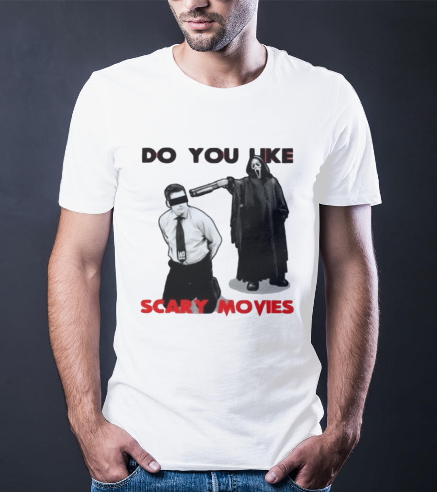 Ghostface Do You Like Scary Movies Bootleg T-Shirt