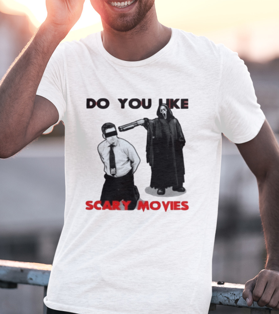 Ghostface Do You Like Scary Movies Bootleg T-Shirt