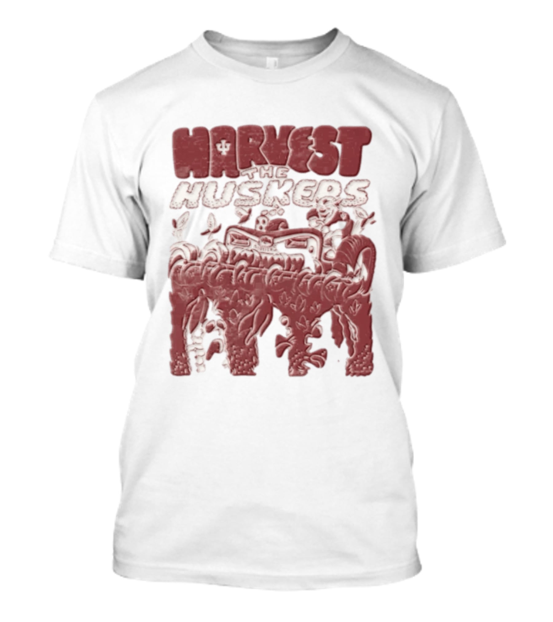Harvest The Huskers Indiana Hoosiers Vs Nebraska Corn Battle T-Shirt