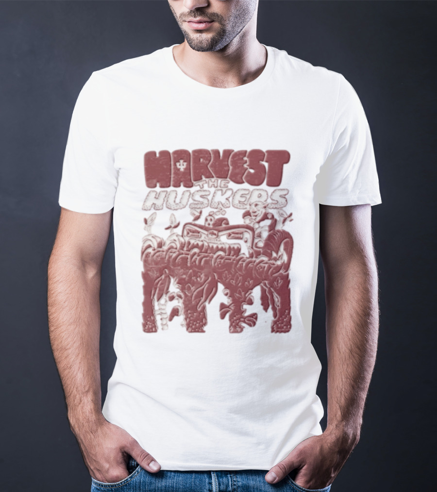 Harvest The Huskers Indiana Hoosiers Vs Nebraska Corn Battle T-Shirt