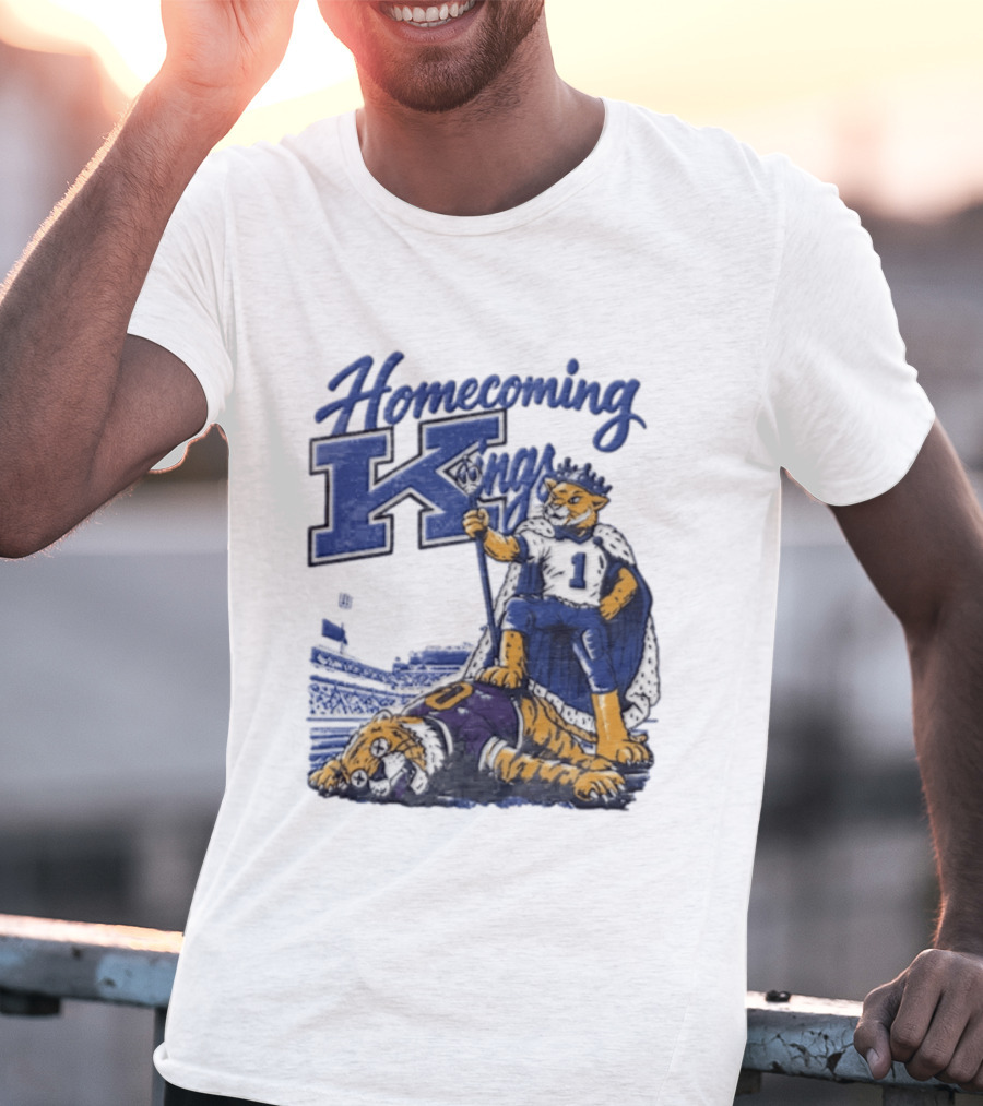 Homecoming Kings Victory Kentucky Wildcats Triumph Over Tigers Week 6 T-Shirt