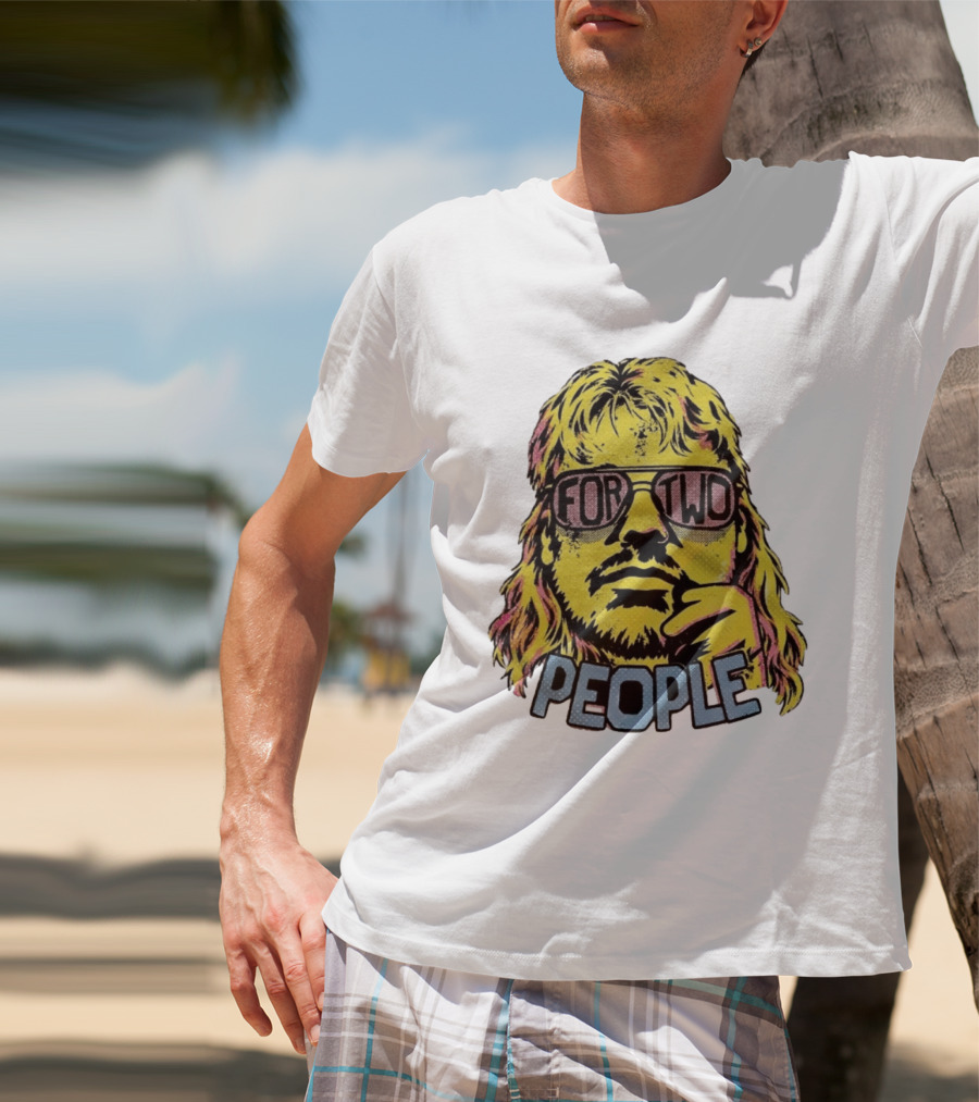 Joe Dirt David Spade Mullet For Two People T-Shirt