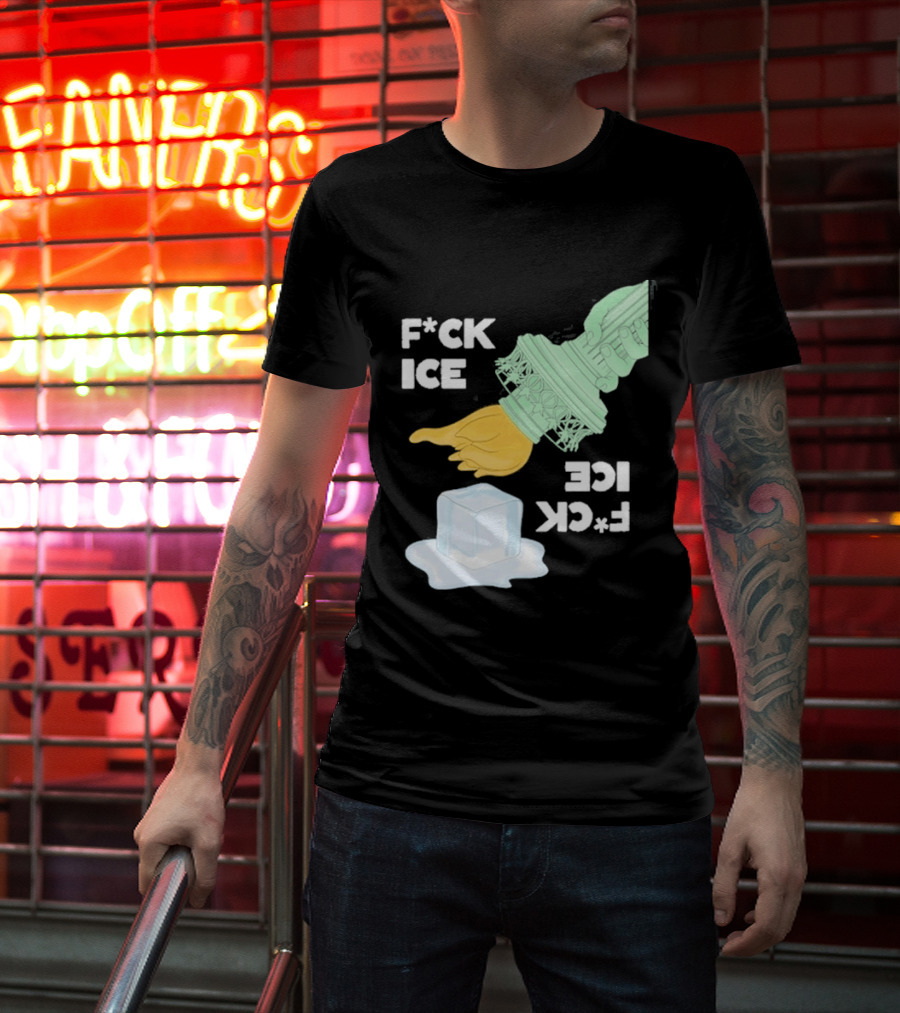 F*ck Ice Statue Of Liberty Protest Immigration T-Shirt