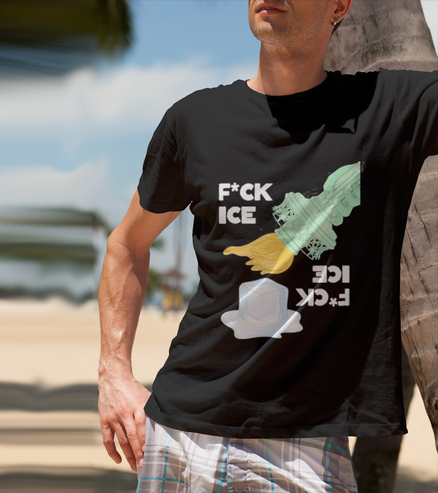 F*ck Ice Statue Of Liberty Protest Immigration T-Shirt