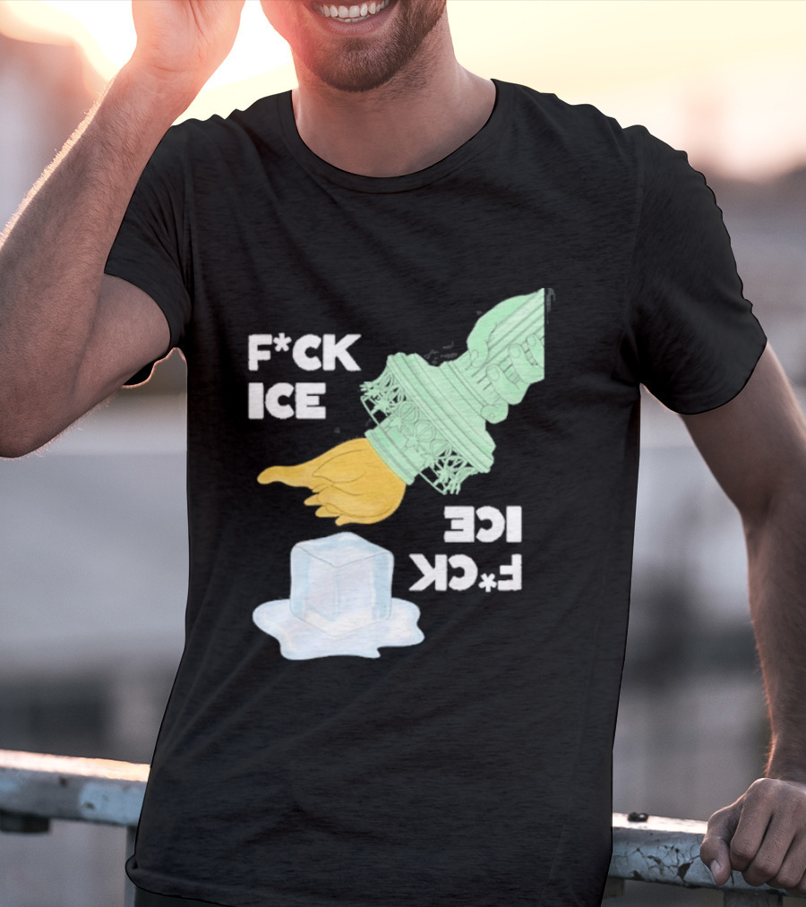 F*ck Ice Statue Of Liberty Protest Immigration T-Shirt