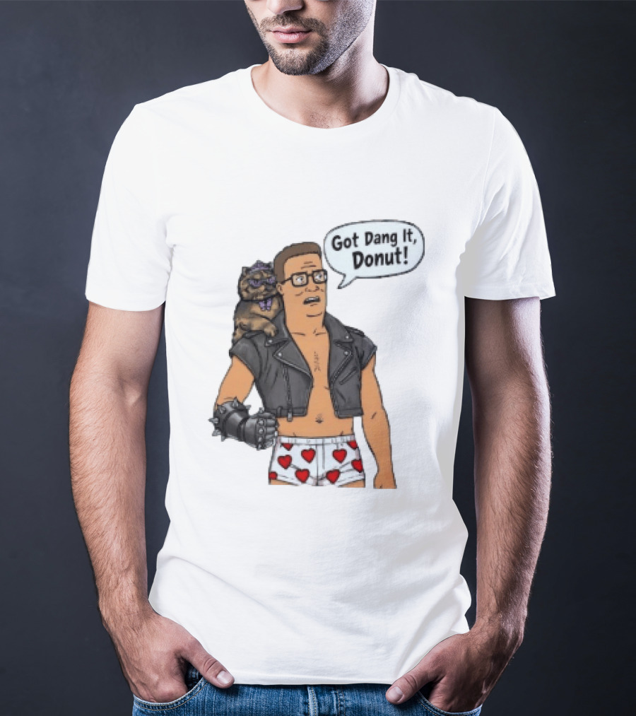 Dungeon Crawler Carl King Of The Hill Got Dang It Donut T-Shirt