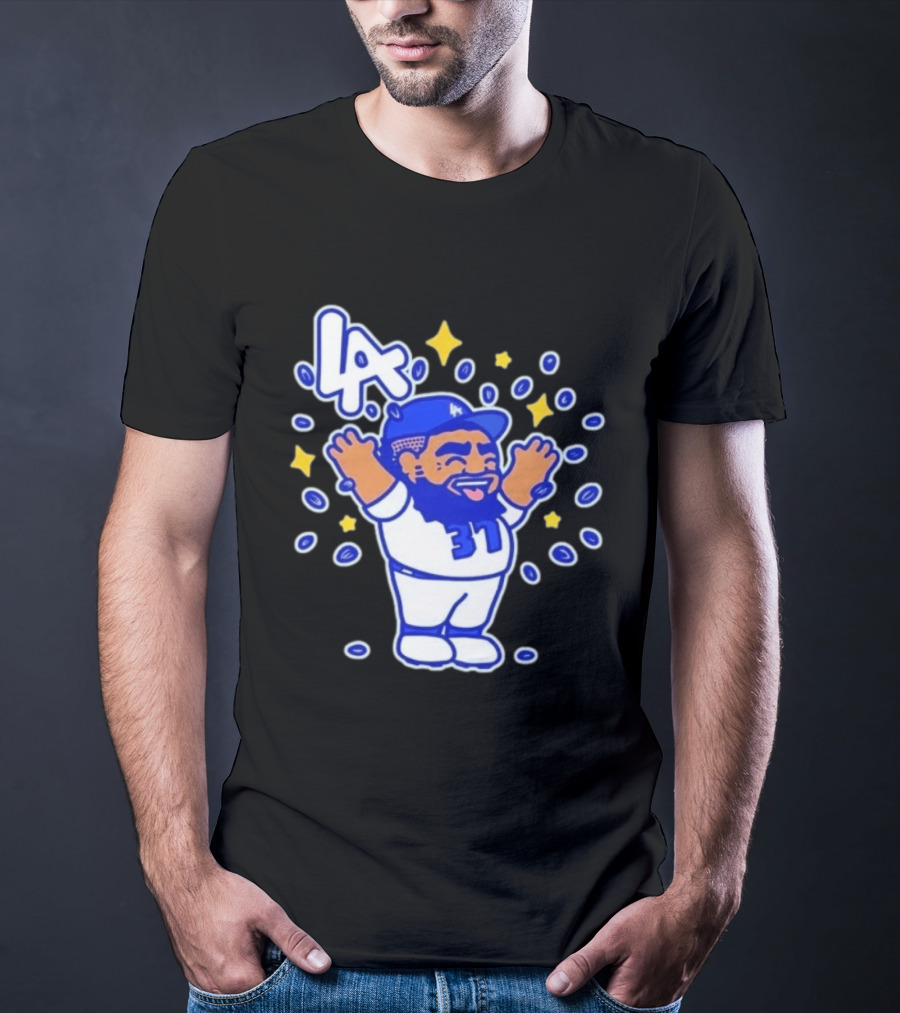 LA Dodgers 37 Chunkytani Mr Seeds Cartoon Shohei Ohtani T-Shirt