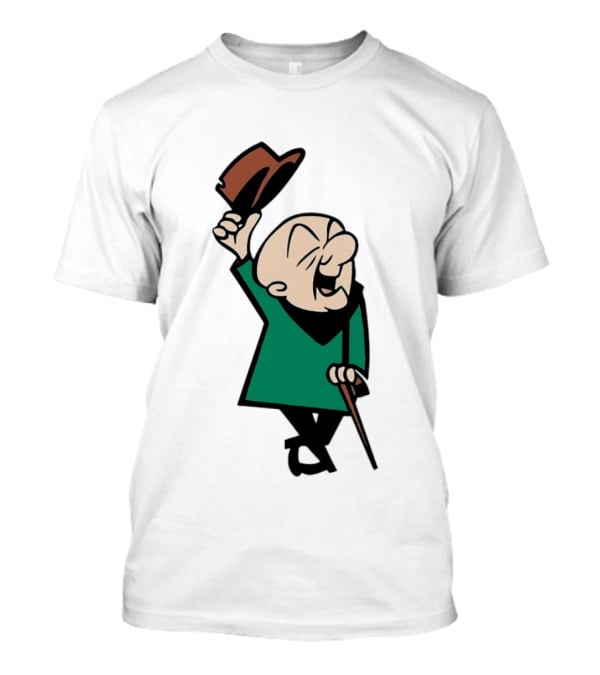 Mr Magoo Tipping His Hat Classic Animation T-Shirt