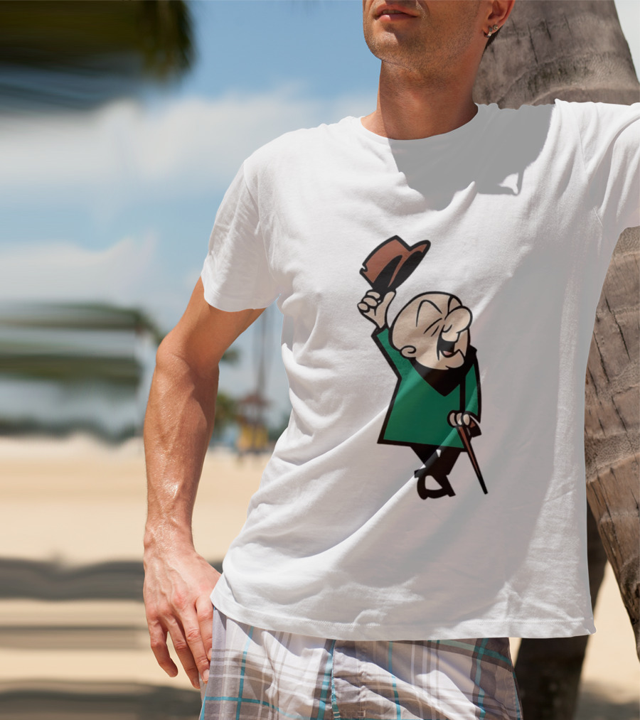 Mr Magoo Tipping His Hat Classic Animation T-Shirt