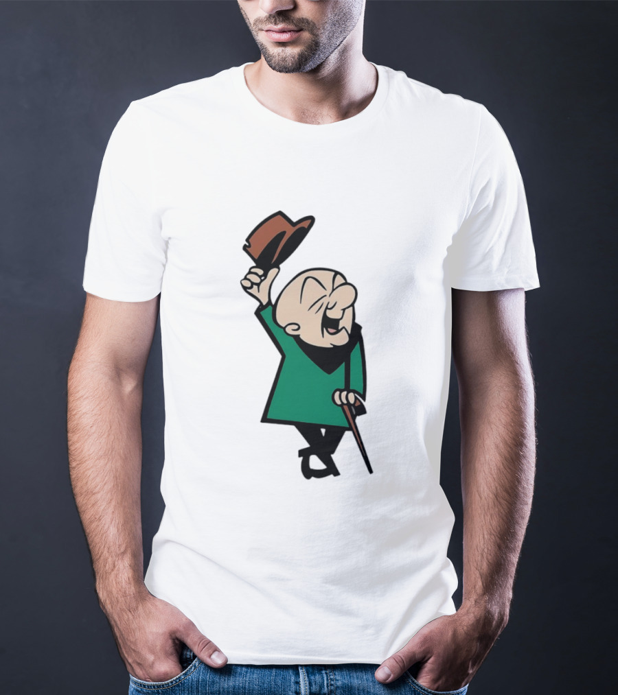 Mr Magoo Tipping His Hat Classic Animation T-Shirt