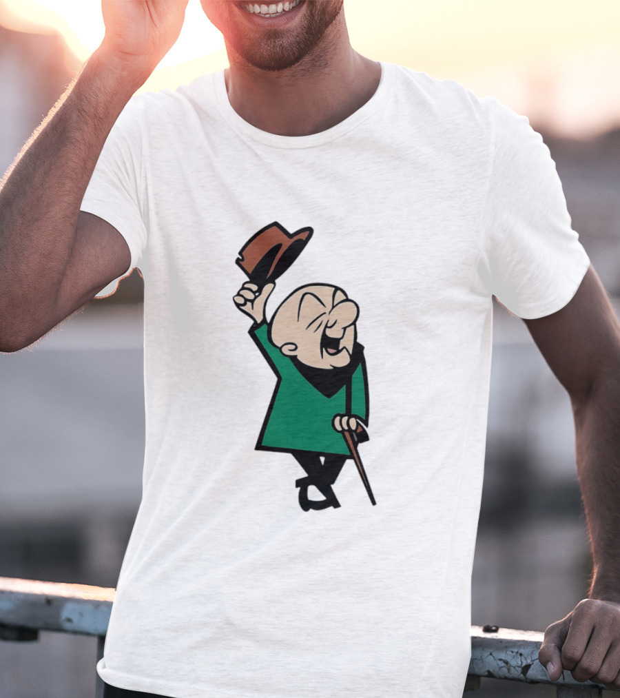 Mr Magoo Tipping His Hat Classic Animation T-Shirt