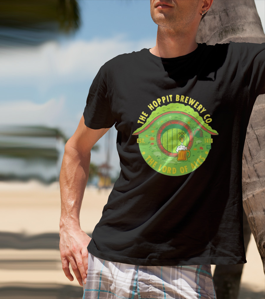 The Hoppit Brewery Co The Lord Of Ales Est 1418 T-Shirt