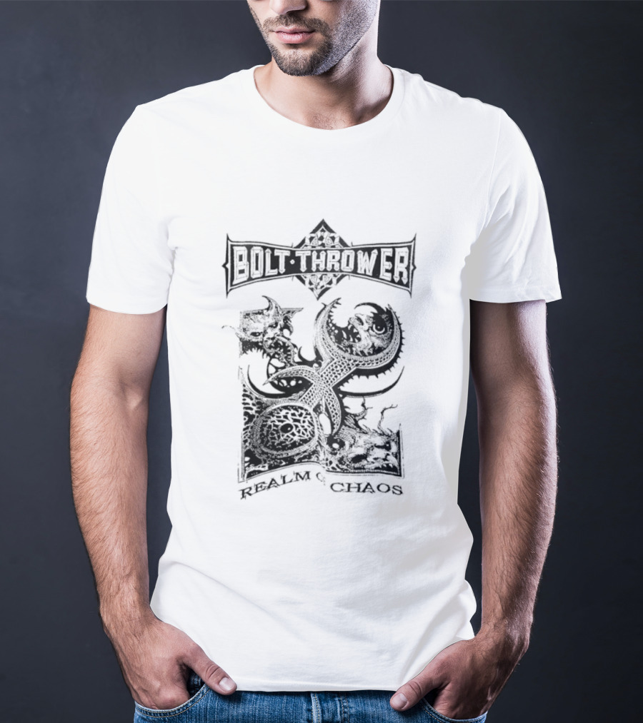 Bolt Thrower Realm Of Chaos Death Metal Band T-Shirt