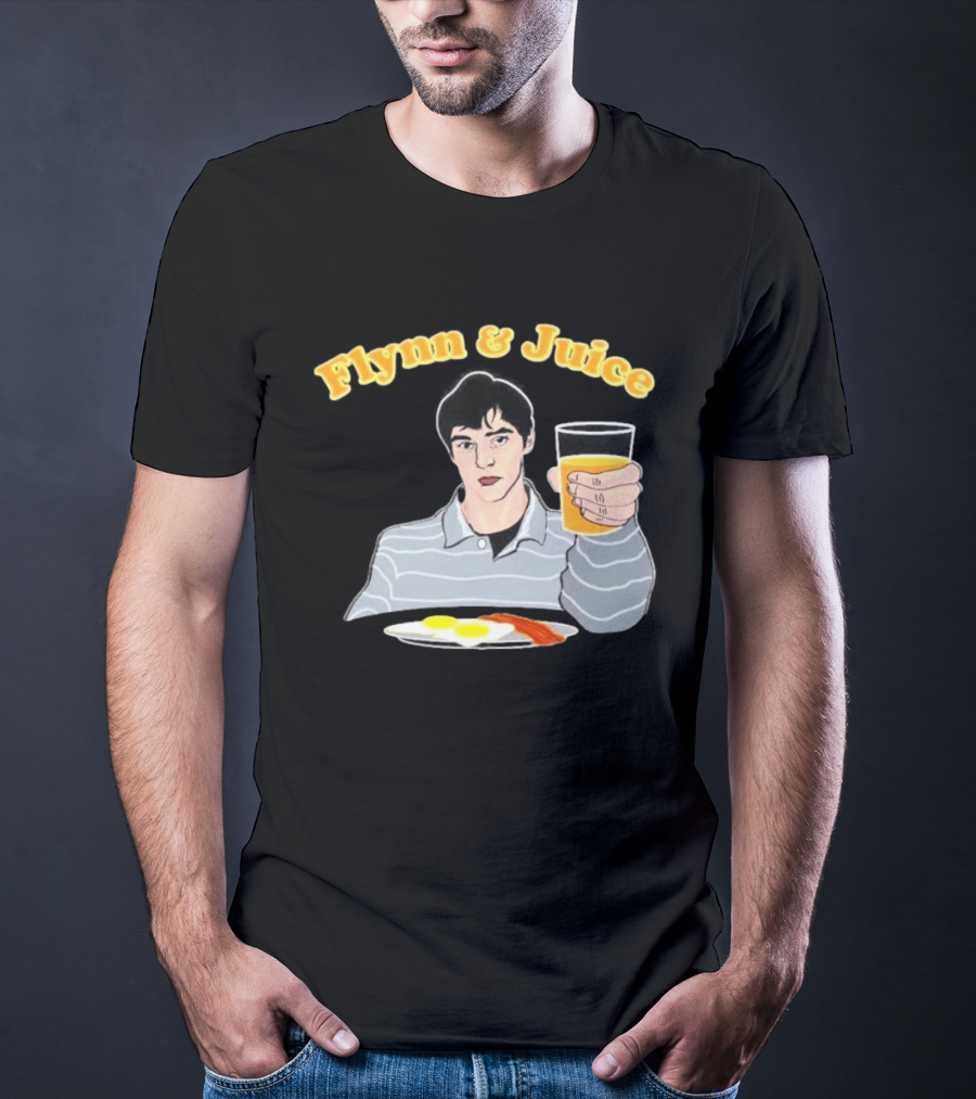 Flynn & Juice Walter White Jr Breaking Bad Breakfast Scene T-Shirt