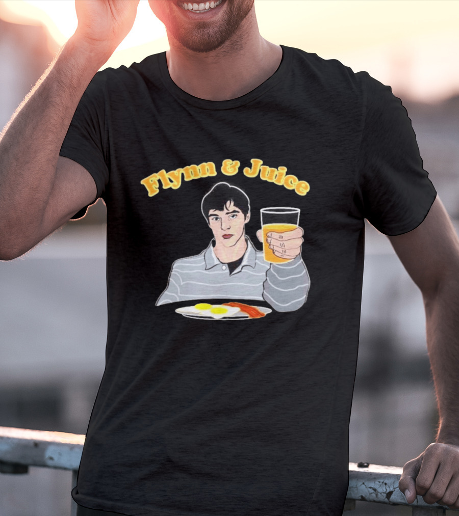 Flynn & Juice Walter White Jr Breaking Bad Breakfast Scene T-Shirt