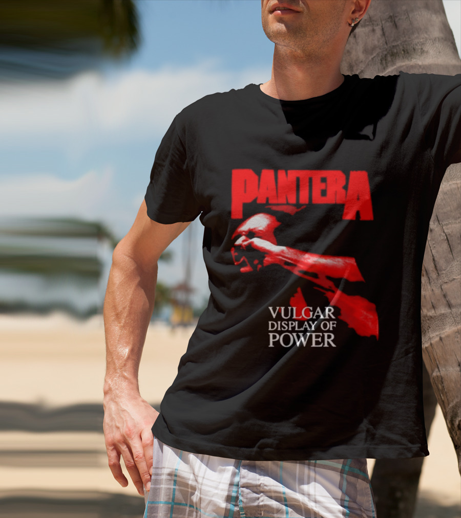 Pantera Vulgar Display Of Power Heavy Metal Album T-Shirt