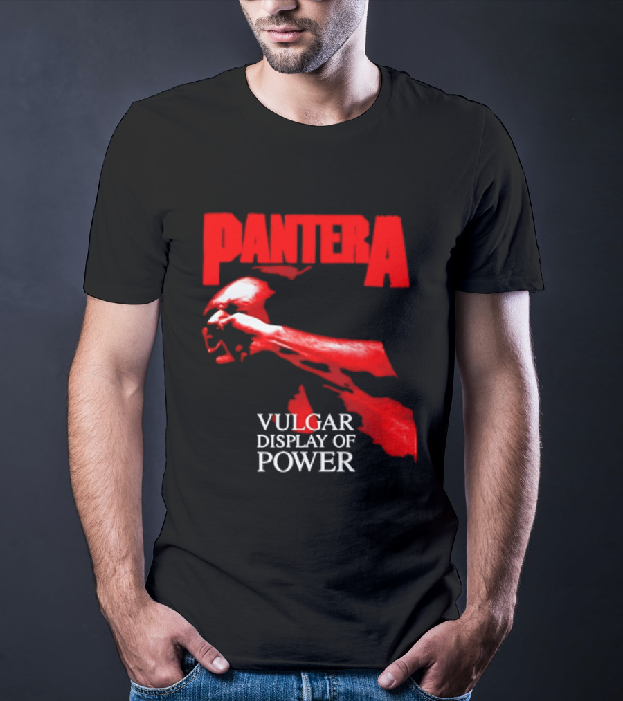 Pantera Vulgar Display Of Power Heavy Metal Album T-Shirt