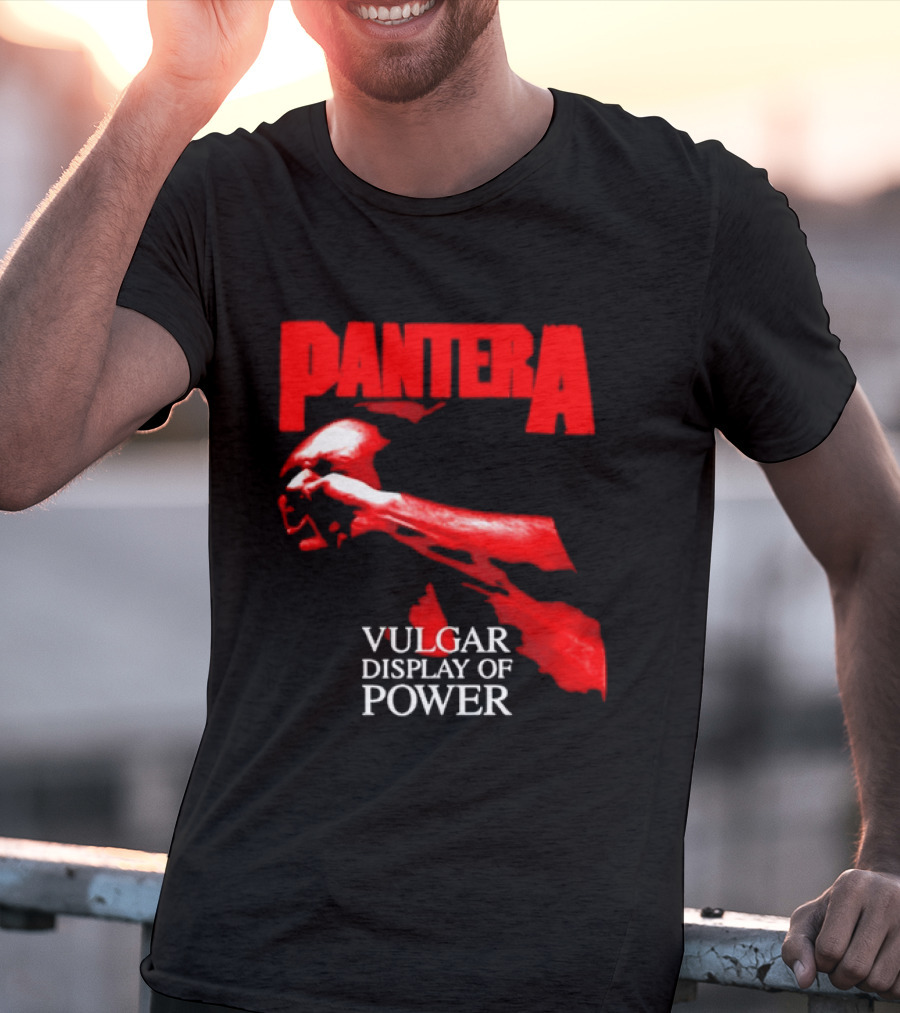 Pantera Vulgar Display Of Power Heavy Metal Album T-Shirt