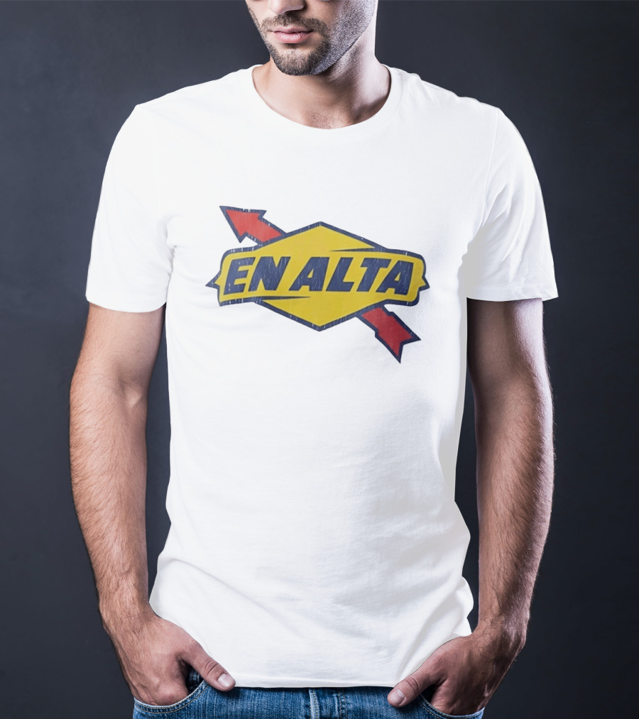 EN ALTA Distressed Urban Streetwear Arrow T-Shirt