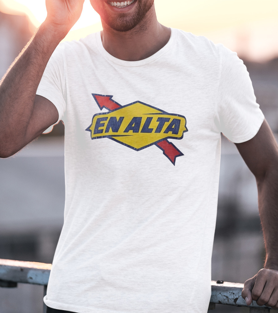 EN ALTA Distressed Urban Streetwear Arrow T-Shirt
