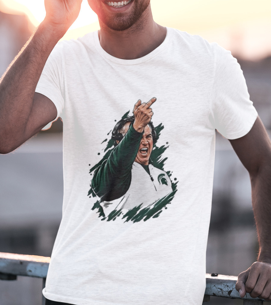 Spartans Middle Finger Coach Gesture T-Shirt