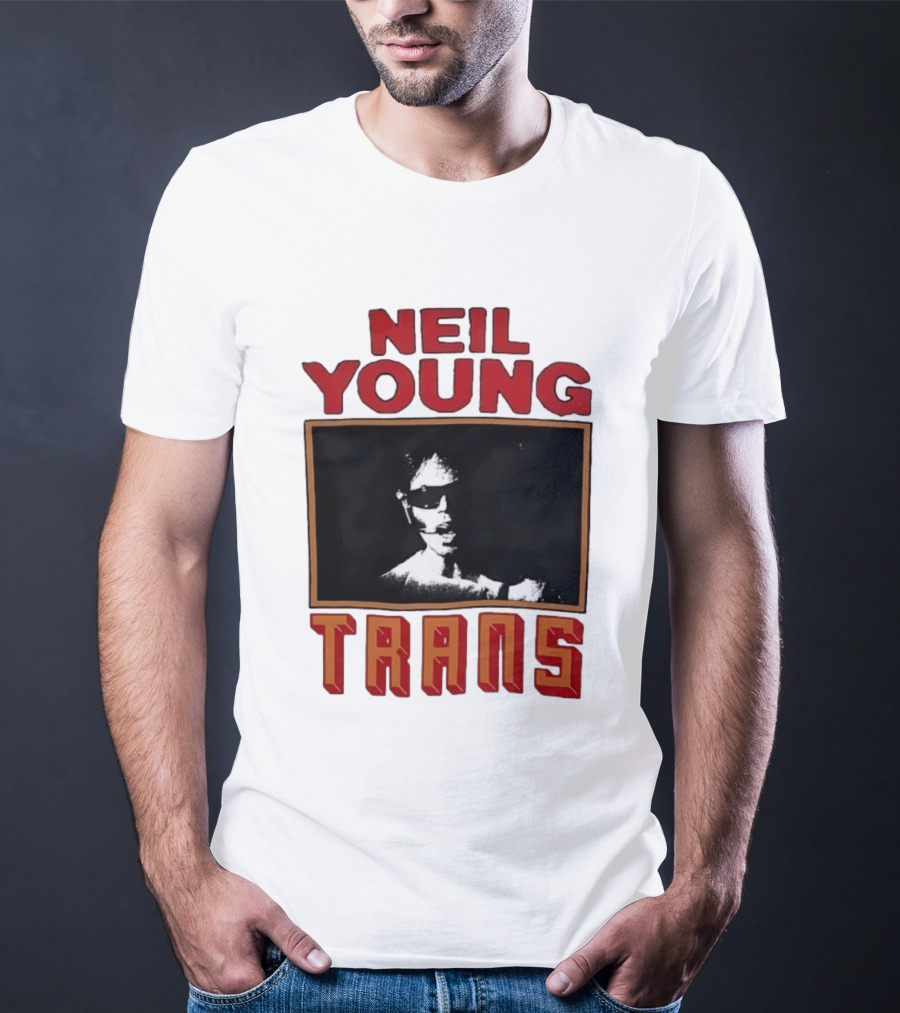 Neil Young Trans Album Cover T-Shirt