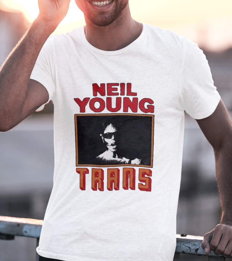 Neil Young Trans Album Cover T-Shirt