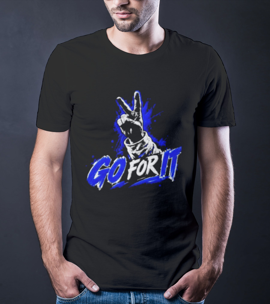 Kentucky Football Two Finger Peace Sign Coach Will Stein Go For It T-Shirt
