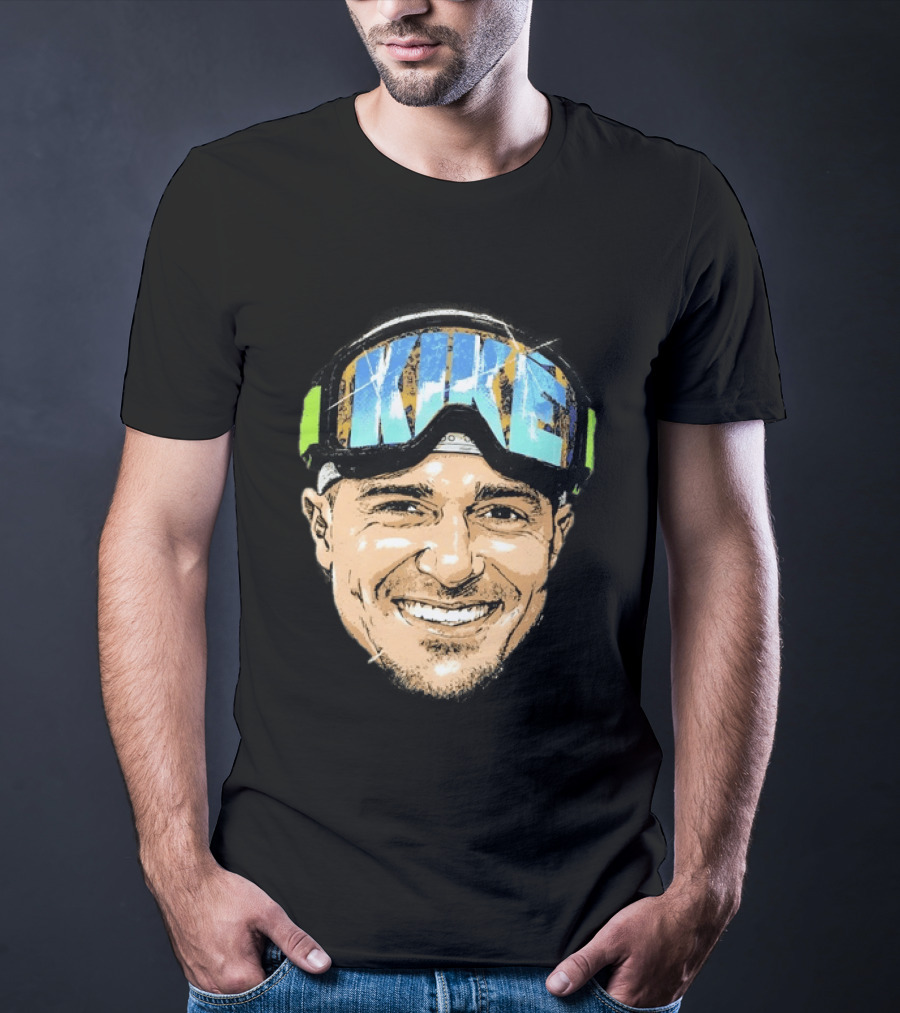 Kike Hernandez Dodgers Number 8 Face Goggles T-Shirt