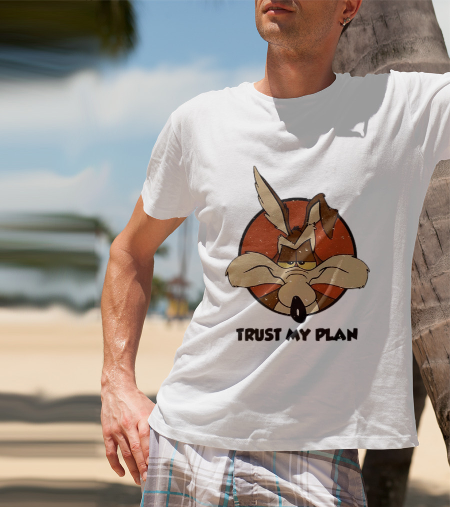 Wile E Coyote Trust My Plan Looney Tunes T-Shirt
