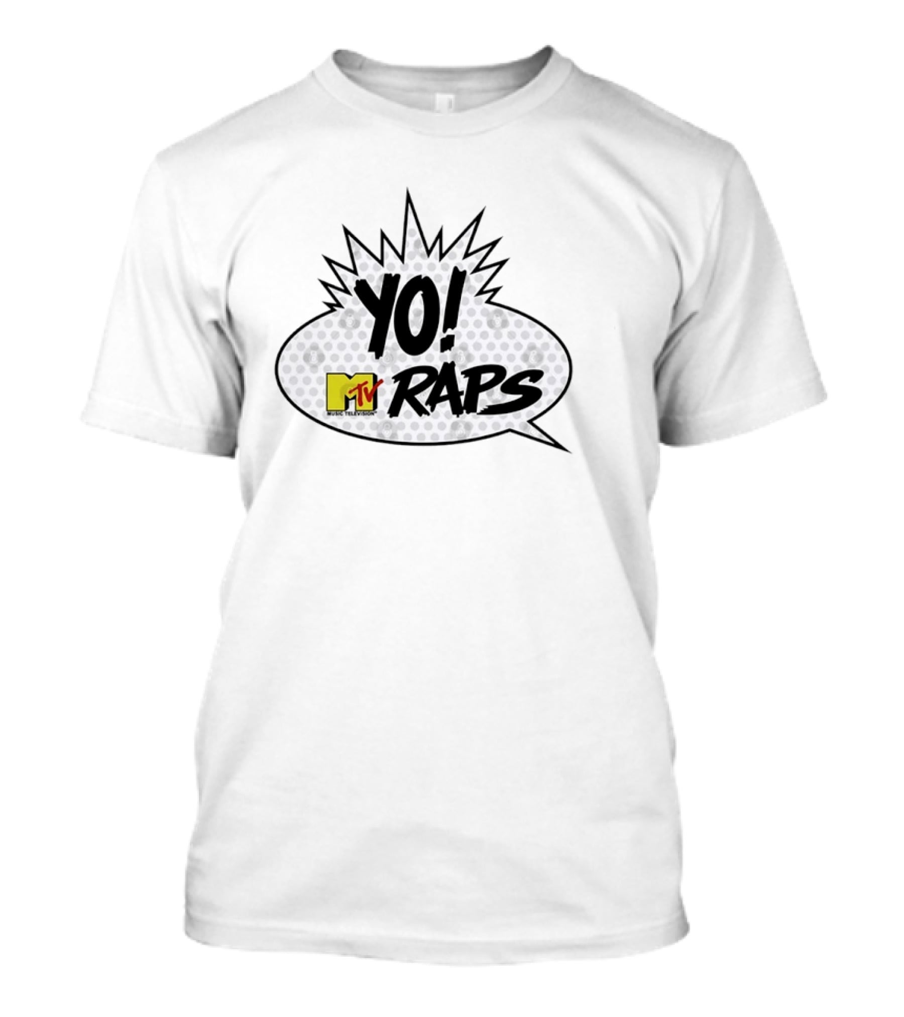 Yo MTV Raps Music Television Hip Hop T-Shirt
