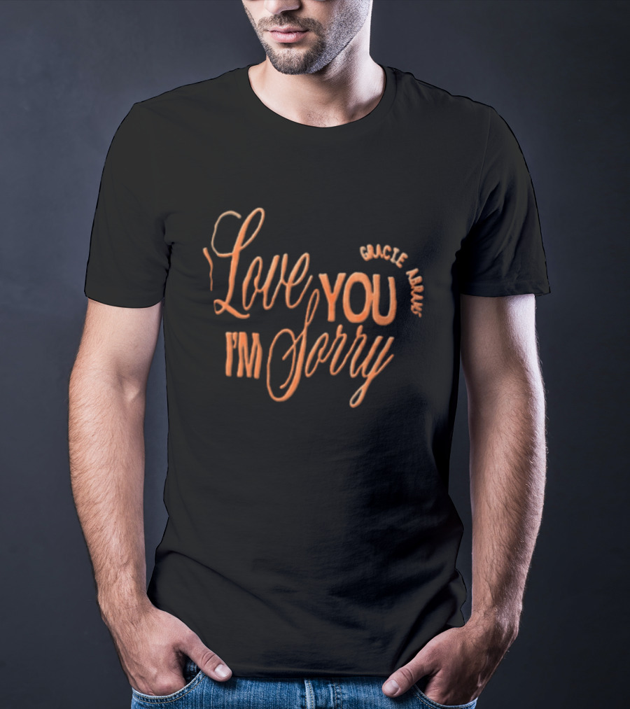 Gracie Abrams Love You I'm Sorry Orange T-Shirt