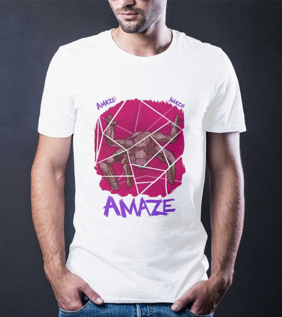Amaze Rocky Crab Project Hail Mary Andy Weir Inspired Fusion T-Shirt