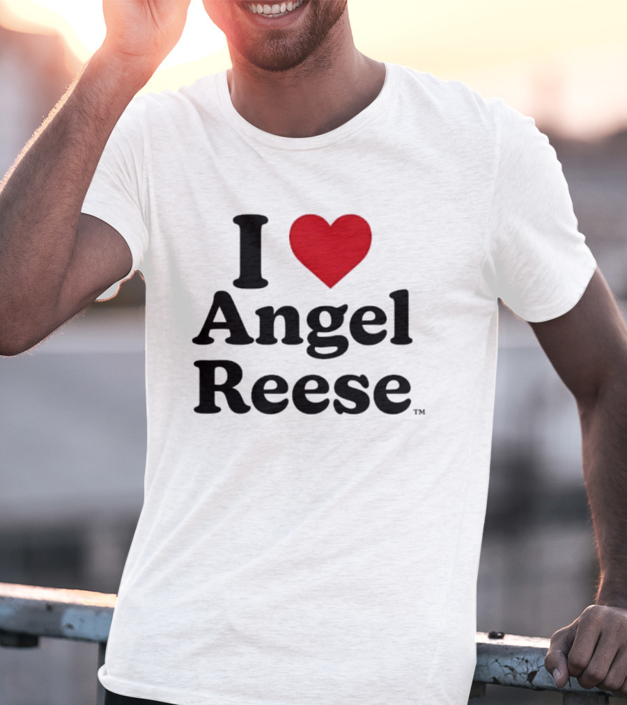 I Love Angel Reese Chicago Sky WNBA T-Shirt
