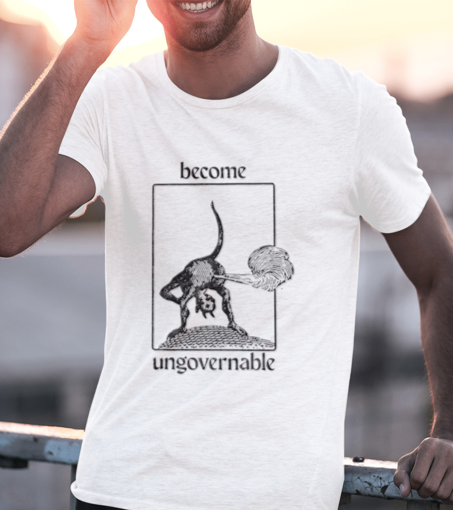 Become Ungovernable Fart Demon Anarchist T-Shirt