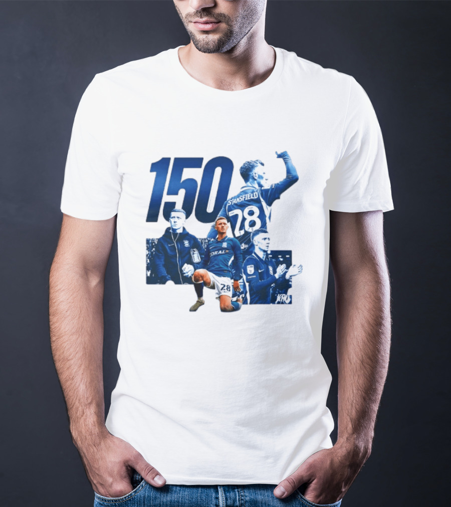 Jay Stansfield 150 Appearances Birmingham City Football Club T-Shirt