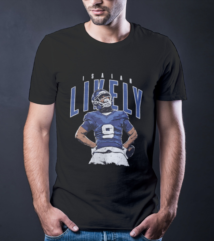 Isaiah Likely Coastal Carolina Football Number 9 Hands On Hips T-Shirt