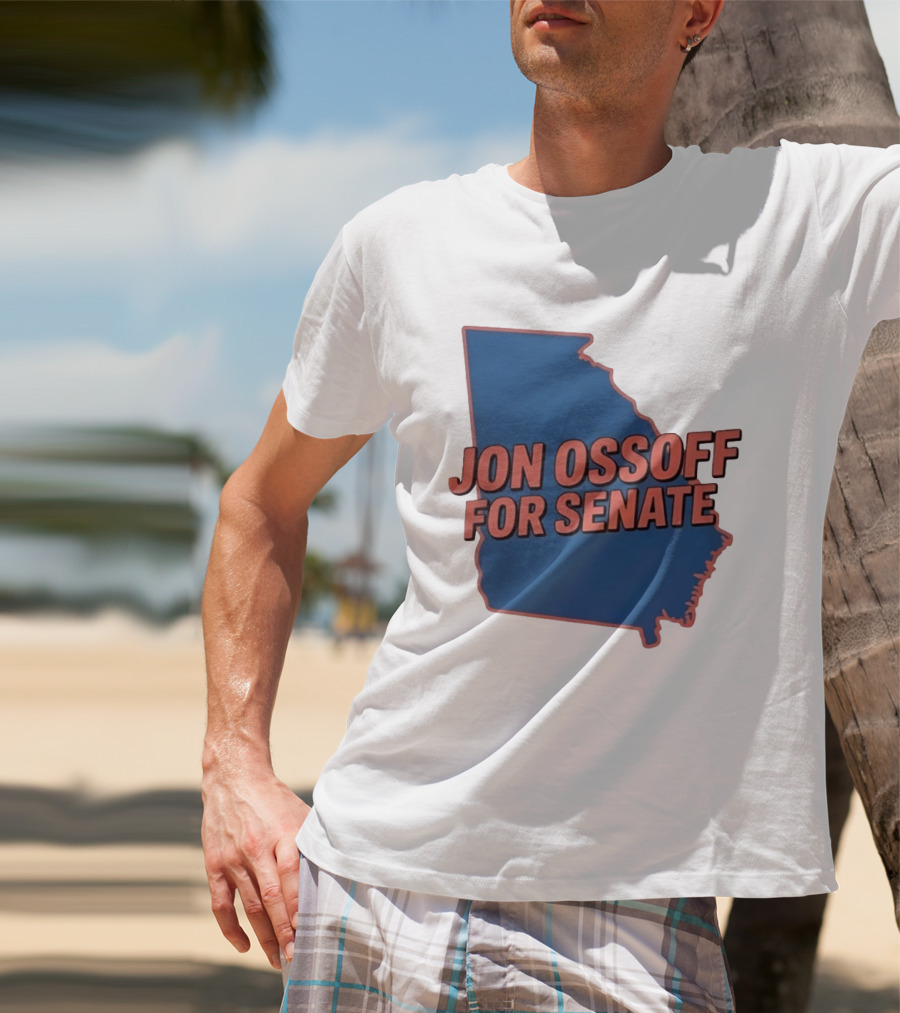 Jon Ossoff For Senate Georgia Map Election T-Shirt