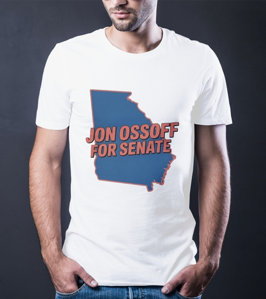 Jon Ossoff For Senate Georgia Map Election T-Shirt