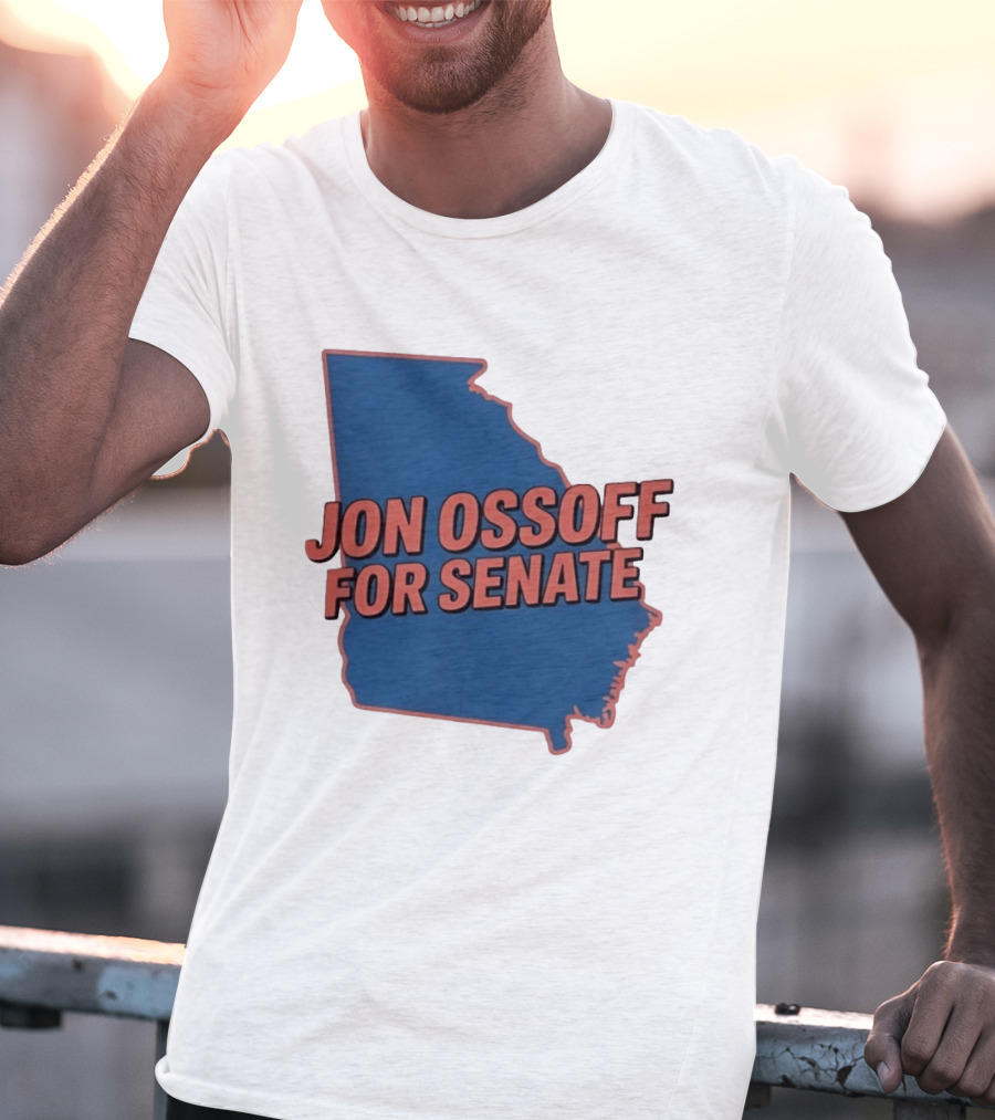 Jon Ossoff For Senate Georgia Map Election T-Shirt