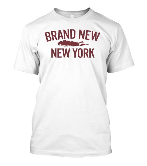 Brand New New York Long Island Map NY Empire State T-Shirt