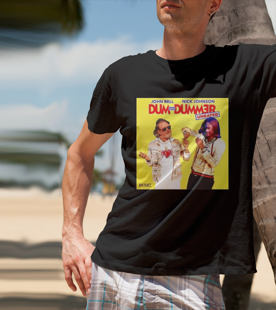 John Bell Nick Johnson Dum And Dummer Unrated MLB WSP T-Shirt